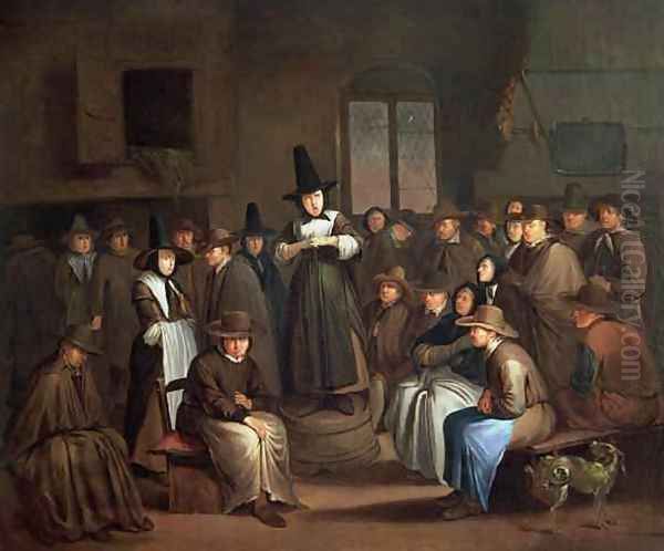 A Quakers Meeting - view 1
