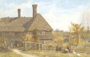 A Kentish farmhouse by William Egerton Hine