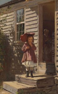 A Sunny Day (the Broken Parasol) by John George Brown