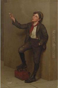 Taking A Break by John George Brown