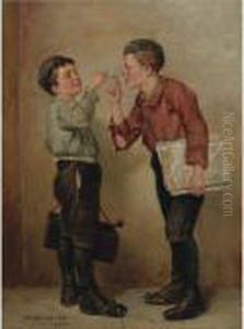 The Young Businessman by John George Brown