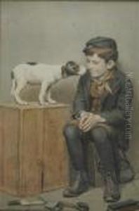 The Shoeshine Boy And Hisfaithful Companion by John George Brown