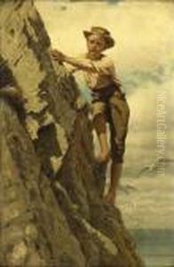 Bird Nesting by John George Brown