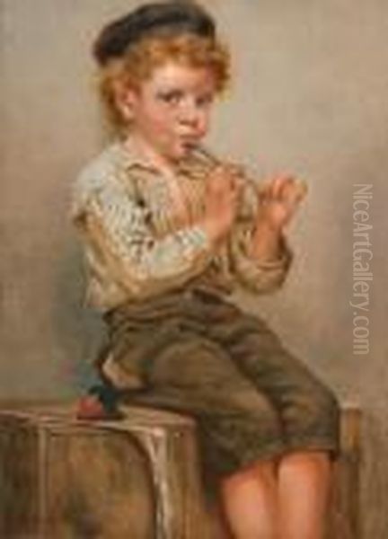 The Young Fife Player - view 1