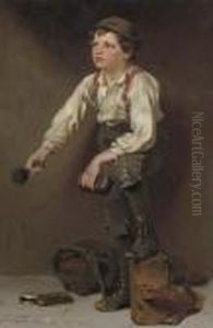 Shoe Shine Boy by John George Brown