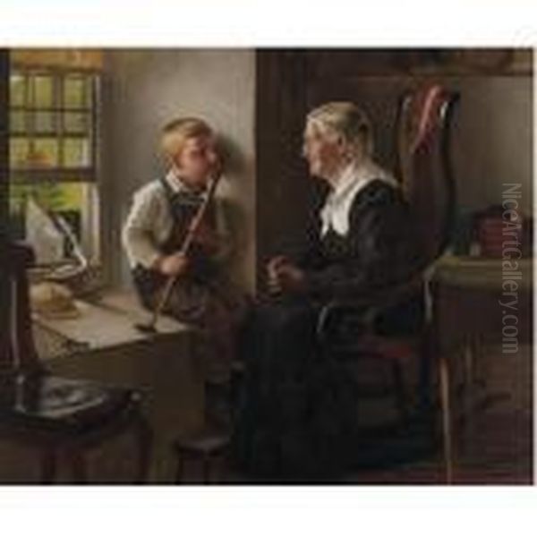 Telling Stories To Grandma - view 1