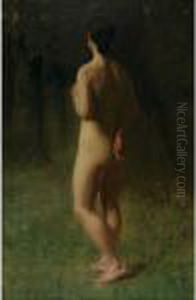 A Study Of The Nude by John George Brown