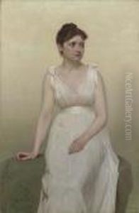 Daydreaming By The Sea by John George Brown