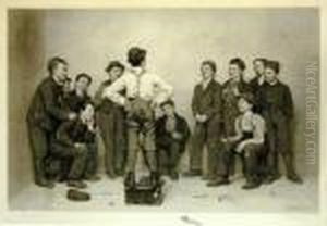 Shoeshine Boys by John George Brown
