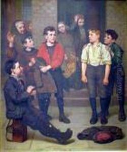 Trouble Ahead by John George Brown