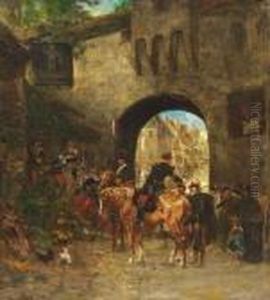 Aufbruch Der Soldaten by John Lewis Brown