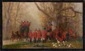Le Depart Pour La Chasse A Courre Le Depart Pour La Chasse A Courre