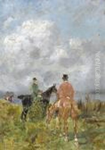 Reitergesellschaft An Der Kuste - view 1