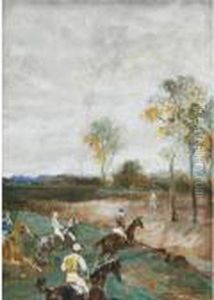The Steeplechase by John Lewis Brown