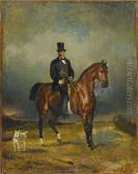Cavalier Sur Fond De Paysage - view 1