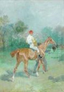 Avant La Course by John Lewis Brown
