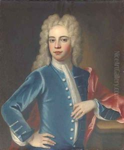 Portrait of a boy by John Theodore Heins