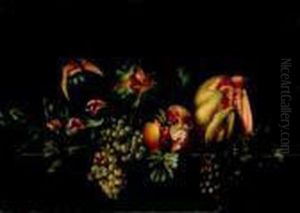 Natura Morta Di Frutta by Abraham Brueghel
