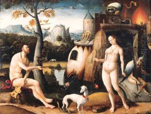 Orpheus and Euridyce by Pieter Huys