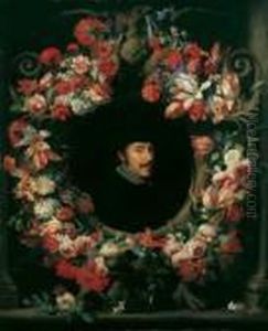 Brueghel, Abraham (1631
Antwerpen - 1697 Neapel) Und Oost, Jacob Van D.j. (1639-1713 Brugge) by Abraham Brueghel