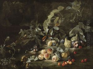 Still Life With Fruit by Abraham Brueghel
