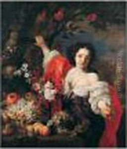 Bears Signature And Date Lower Centre: by Abraham Brueghel