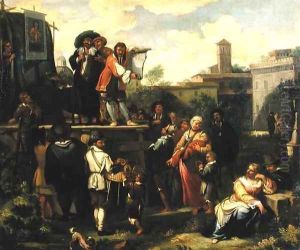 Travelling Actors by Dirk-Theodor Helmbrecker