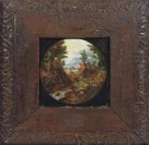 The Flight Into Egypt by Jan The Elder Brueghel