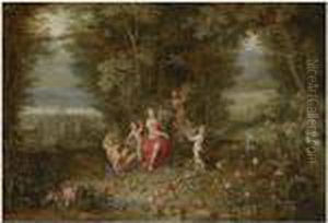 Allegory Of Earth by Jan The Elder Brueghel