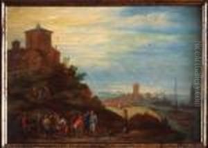 Pescadores. by Jan The Elder Brueghel