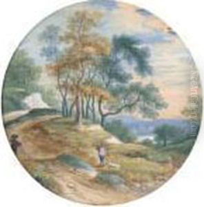 A Sportsman In An Open Landscape
(illustrated); And A Gamekeeperwith His Dogs On A Woodland Track by Jan The Elder Brueghel