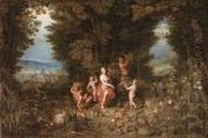 I, J. And Balen, H by Jan The Elder Brueghel