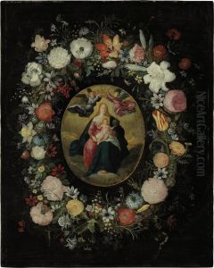 The Virgin And Child With Angels