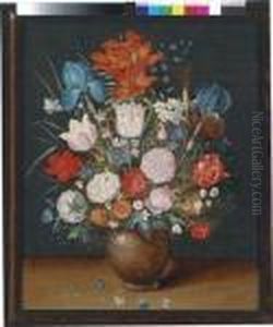A Bouquet Of Flowers Consisting Of Tulips by Jan Brueghel the Younger