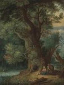 A Landscape With The Rest On The Flight To Egypt