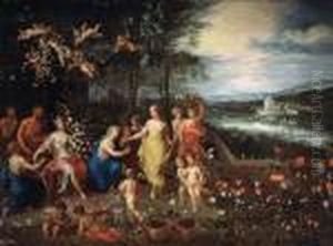 Allegoriadella Primavera by Jan Brueghel the Younger