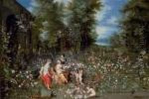 Allegory Of Spring by Jan Brueghel the Younger