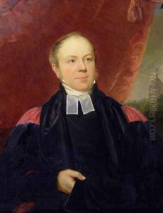 Portrait of William Buckland 1784-1856 Professor of Mineralogy at Oxford University and Dean of Westminster by Samuel Howell