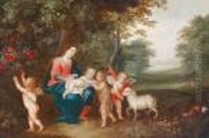 Pieter Van Avont Maria Mit Dem Kind