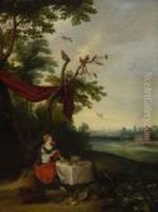 Allegorie Desgeschmacks by Jan Brueghel the Younger