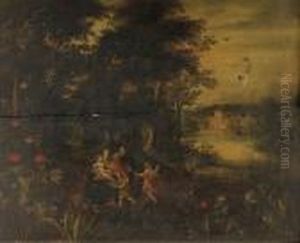 Huile Sur Panneau by Jan Brueghel the Younger