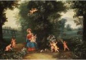 Und Peter Van Avont by Jan Brueghel the Younger