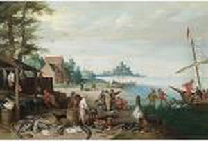 Vocazione Di San Pietro by Jan Brueghel the Younger