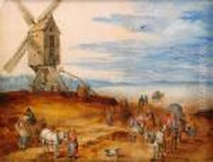 Majfest by Jan Brueghel the Younger