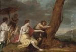 The Rest On The Flight Into Egypt by Jan Brueghel the Younger