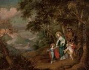 The Return From Egypt; And Christ And The Woman Of Samaria