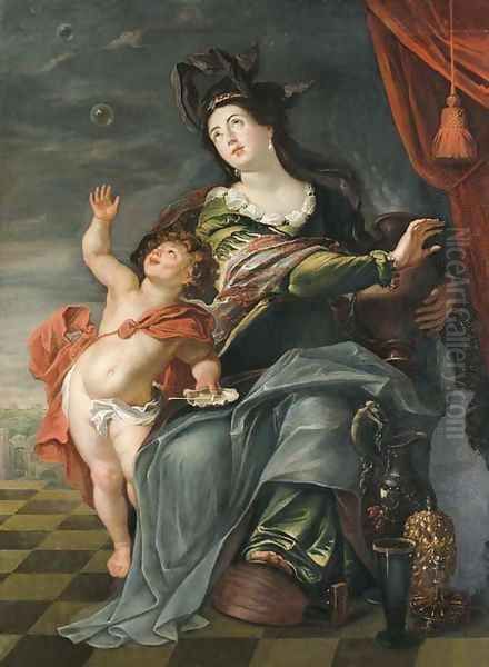 An Allegory of Human Transience - view 1