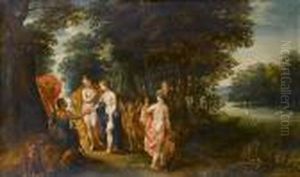 The Judgement Of Paris by Jan Brueghel the Younger