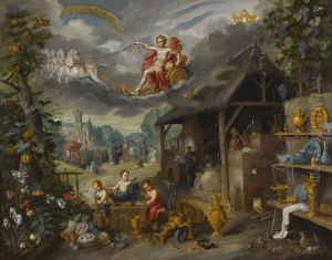 Allegory Of War And Peace by Jan Brueghel the Younger