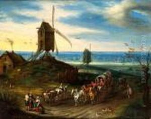 Le Retour Du Marche by Jan Brueghel the Younger